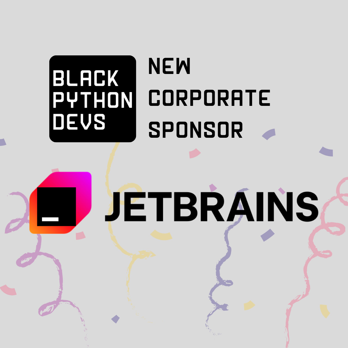 JetBrains is now a corporate sponsor of Black Python Devs